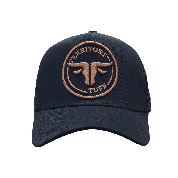 CAP12 embroidered trucker 5 panel cap mesh cap