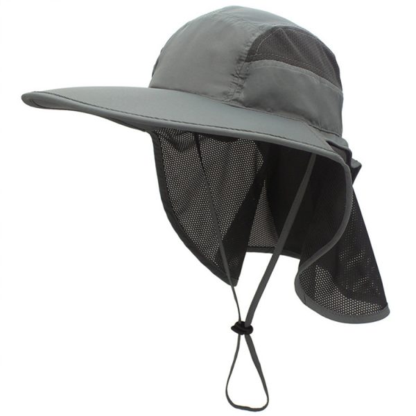 JKL04 Sunshade hat outdoor wide brim hat Fishing hat Hiking hat Breathable waterproof summer hat