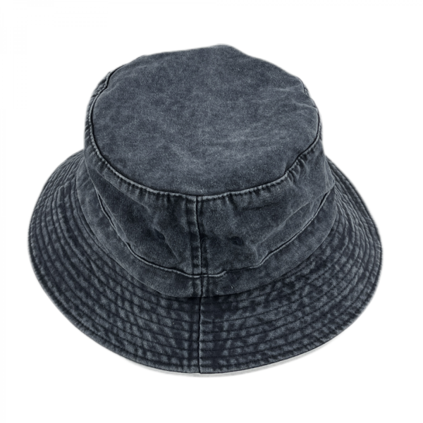 BUK03 Classic denim bucket hat  washed hat