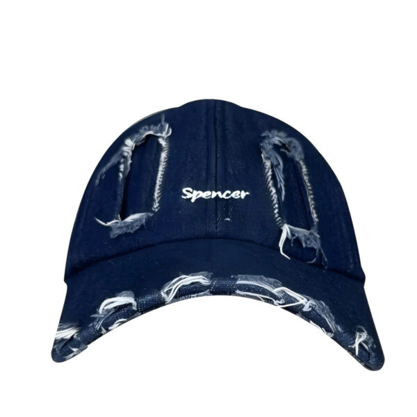 Cap05 Fashion distressed Denim  caps embroidered hats