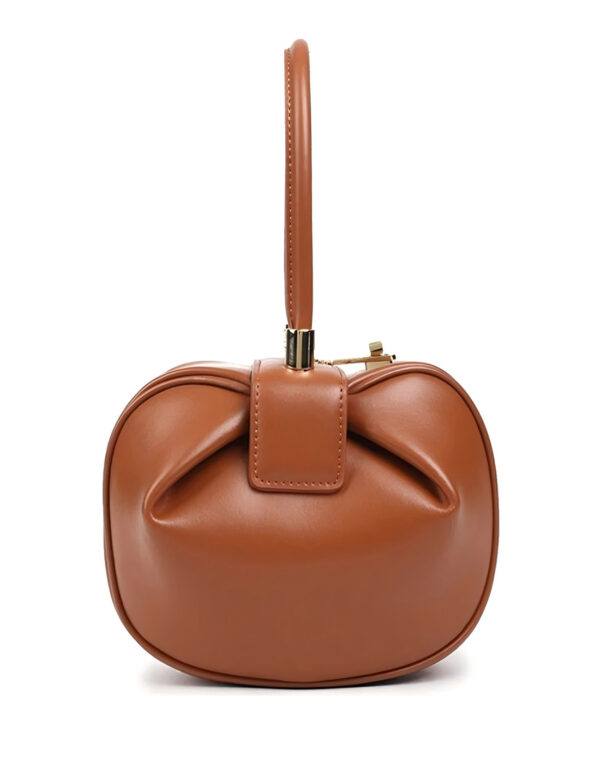 HB09 Genuine leather handbag dumpling handbag
