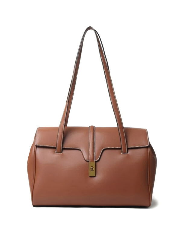 HB13 Wholesale and custom genuine leather shoulder tote bag for ladies luxury designer women's handbag