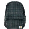 BP11 Corduroy Plaid Large Capacity Backpack Bag Outdoor Bag Travel Bag