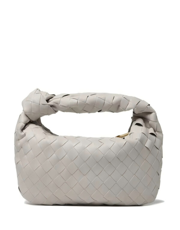 HB14 Genuine Leather Woven Knot Bag Brand Design Luxury High Quality Cowhide Woven Shoulder Bag