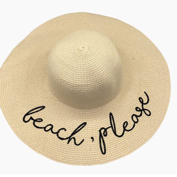 SWH03 Customized logo embroidered Outdoor UV Protection Sun Block Hat  New Style Beach Straw Hat