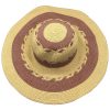 SWH05 Classic Painting Hot Sale Straw Hat For Women Wide Brim  Sun Hat Beach Outdoor UV Protection Hat