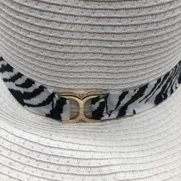 SWH06 Straw Hat Wide Brim Straw Hat Beach Outdoor Women UV Protection Summer Hat