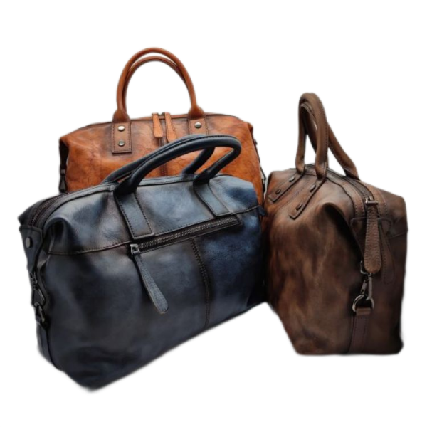 TB02 Genuine Leather Handbag Travel Bag For Business
