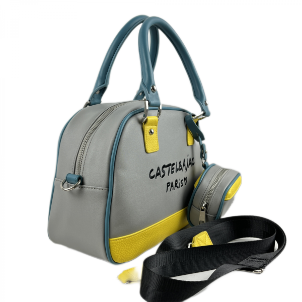 GH05 PU Golf Storage Bag,Organizer,2 in 1 Handbag