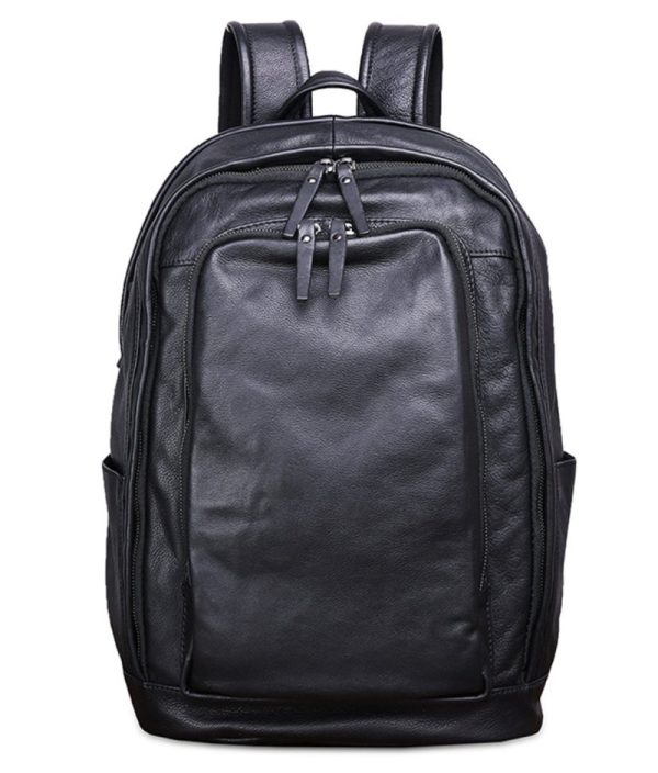 BP01 Large capacity genuine leather bag backpack bag Laptop Backpackbag Men's Bag