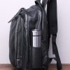 BP01 Large capacity genuine leather bag backpack bag Laptop Backpackbag Men's Bag