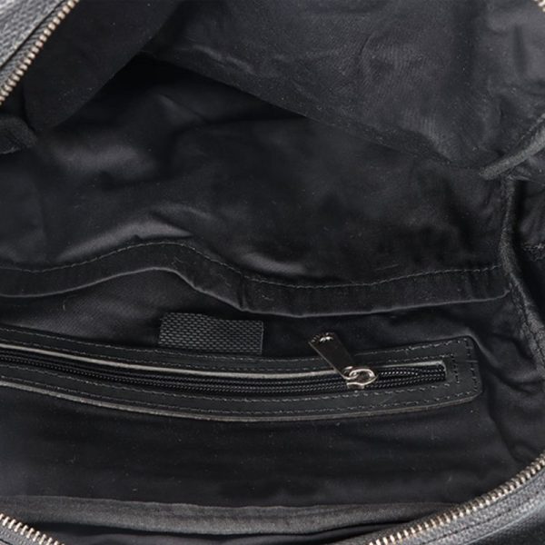 BP02 Flap Large capacity genuine leather backpack bag Laptop Backpackbag Men's Bag