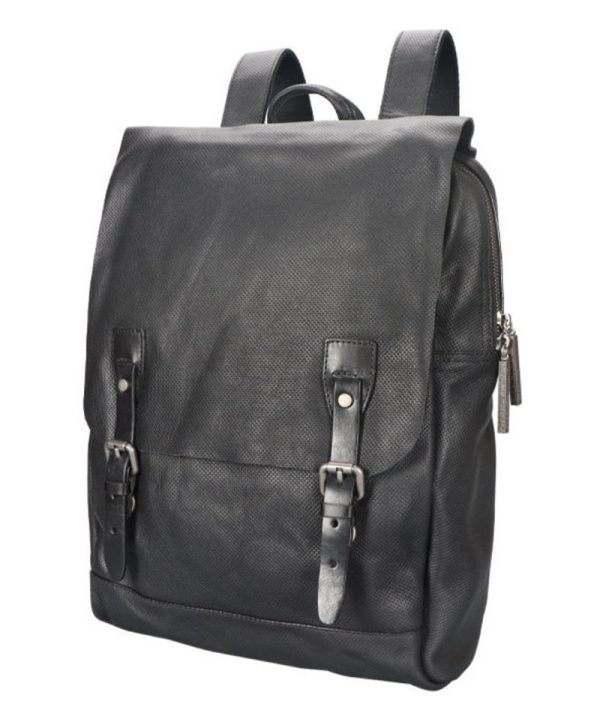BP02 Flap Large capacity genuine leather backpack bag Laptop Backpackbag Men's Bag