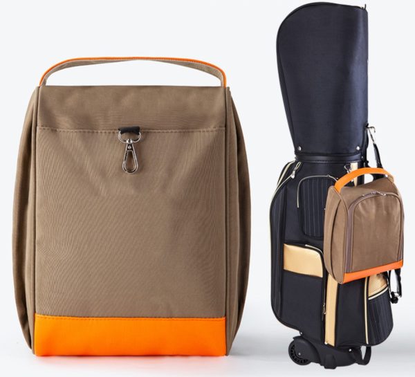 GH02 PU and Polyester Golf Storage Bag,Organizer,Travel Bag,Shoes Bag