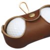 GC04 High Quality PU Golf Ball Holder