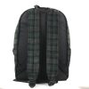 BP11 Corduroy Plaid Large Capacity Backpack Bag Outdoor Bag Travel Bag