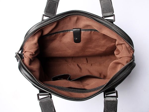 BC03 High Quality Full Grain Genuine Leather Men's Briefcase Computer  Bag
