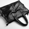 BC04 High Quality Full Grain Genuine Leather Men's Briefcase Laptop Bag