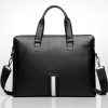 BC05 High Quality Full Grain Genuine Leather Men's Briefcase Laptop Bag