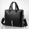 BC05 High Quality Full Grain Genuine Leather Men's Briefcase Laptop Bag