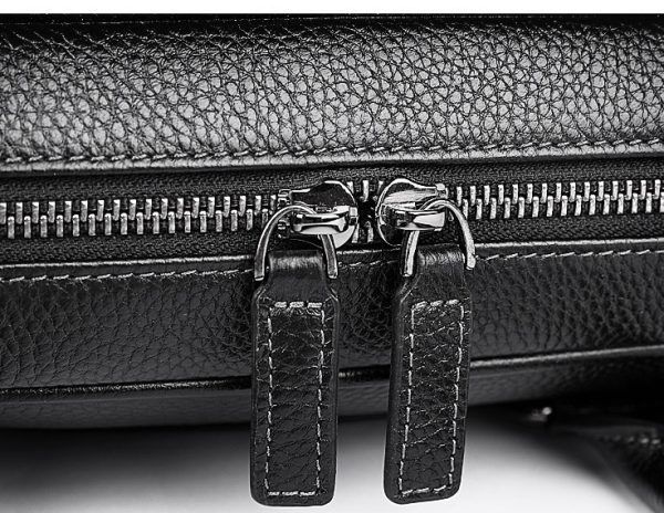 BC06 High Quality Full Grain Genuine Leather Men's Briefcase Laptop Bag