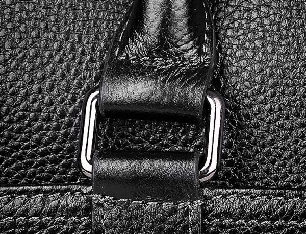 BC06 High Quality Full Grain Genuine Leather Men's Briefcase Laptop Bag