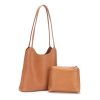 HB26 Multifunction Genuine Leather Handbag Shoulder Bag 2 in1 Handbag