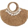 STB14 Women Straw Bag Weave handmade Handbag Summer Beach Outdoor bag