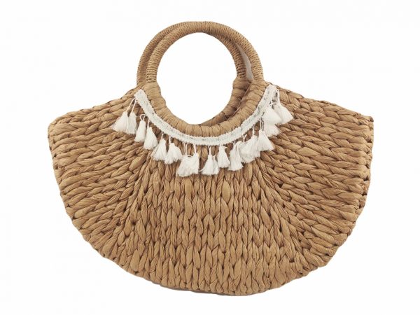 STB14 Women Straw Bag Weave handmade Handbag Summer Beach Outdoor bag