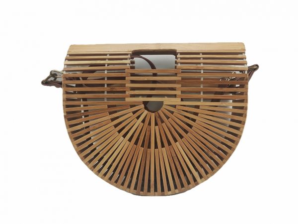 STB03 Handmade Vintage Natural Rattan Beach Bag Women Straw Bag Girls Bamboo Handbag Shoulder Bag