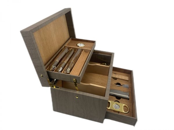 HDB14 High Quanlity Multifunctional Cigar Box