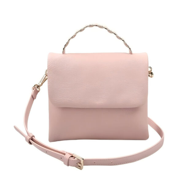 HB22 New Design Genuine Leather Handbag Shoulder Bag Detachable Adjustable strap