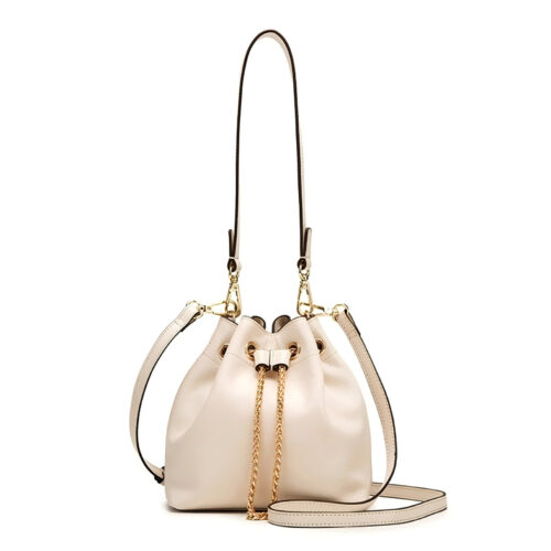 HB27 Genuine leather bucket bag handbag shoulder bag