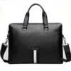 BC05 High Quality Full Grain Genuine Leather Men's Briefcase Laptop Bag