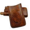 HDB10 Hot selling 3 fingers type cigar leather case holder