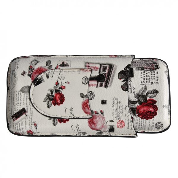 HDB11  3 shot Fancy Custom Handmade PU Leather Cigar Cases