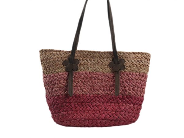 STB24 Stylish StrawBag Popular Beach Bag Hand Bag For Girl Women Outdoor Travel