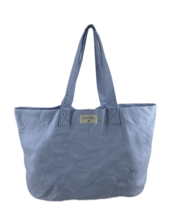 Reusable Shopping Bag Simple Large Capacity Tote Bag Canvas Bag SPB17
