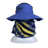 JKL12  Sun Protection Neck Face Flap Cap Wide Brim Hat Bucket Hat
