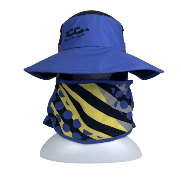 JKL12  Sun Protection Neck Face Flap Cap Wide Brim Hat Bucket Hat