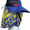 JKL12  Sun Protection Neck Face Flap Cap Wide Brim Hat Bucket Hat